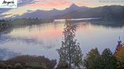 Archiviertes Webcam Bild: Weißensee bei Füssen am 26.10.2026 um 06:42 Uhr