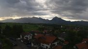 Archiviertes Webcam Bild: Hopfensee - Blick Richtung Skigebiet Reutte-Hahnenkamm am 26.08.2026 um 08:07 Uhr