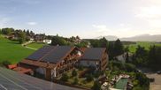 Archived webcam image showing Hopfensee - View to Reutte-Hahnenkamm ski resort on 28 Aug 2026 at 10:09
