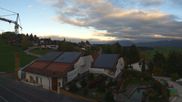 Archived webcam image showing Hopfensee - View to Reutte-Hahnenkamm ski resort on 30 Oct 2026 at 16:32