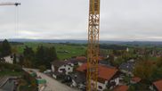 Archived webcam image showing Hopfensee - View to Reutte-Hahnenkamm ski resort on 30 Oct 2026 at 10:32