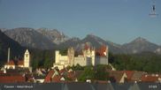Archiviertes Webcam Bild: Hohes Schloss in Füssen am 28.05.2026 um 07:42 Uhr