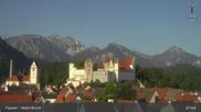 Archiviertes Webcam Bild: Hohes Schloss in Füssen am 28.05.2026 um 08:42 Uhr