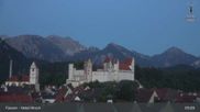 Archived webcam image showing Füssen: High Palace on 12 Jul 2026 at 05:56