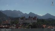 Archived webcam image showing Füssen: High Palace on 12 Jul 2026 at 15:56