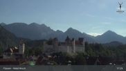 Archived webcam image showing Füssen: High Palace on 12 Jul 2026 at 17:56
