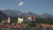 Archived webcam image showing Füssen: High Palace on 12 Jul 2026 at 11:56