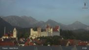 Archiviertes Webcam Bild: Hohes Schloss in Füssen am 28.08.2026 um 07:03 Uhr