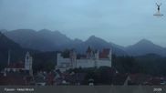 Archiviertes Webcam Bild: Hohes Schloss in Füssen am 28.08.2026 um 01:03 Uhr