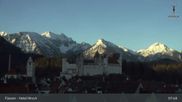 Archived webcam image showing Füssen: High Palace on 26 Feb 2026 at 08:55