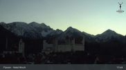 Archived webcam image showing Füssen: High Palace on 26 Feb 2026 at 01:55