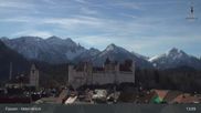 Archived webcam image showing Füssen: High Palace on 26 Feb 2026 at 13:55