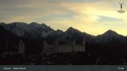 Archiviertes Webcam Bild: Hohes Schloss in Füssen am 26 Feb 2026 um 21:24 Uhr