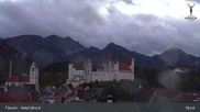Archiviertes Webcam Bild: Hohes Schloss in Füssen am 11.10.2026 um 01:37 Uhr