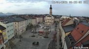 Archiviertes Webcam Bild: Stadtplatz in Traunstein am 12.04.2026 um 06:49 Uhr