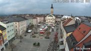 Archiviertes Webcam Bild: Stadtplatz in Traunstein am 12.04.2026 um 08:49 Uhr