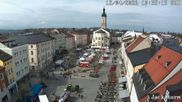 Archiviertes Webcam Bild: Stadtplatz in Traunstein am 12.04.2026 um 10:49 Uhr