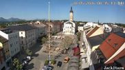 Archiviertes Webcam Bild: Stadtplatz in Traunstein am 28.05.2026 um 08:34 Uhr