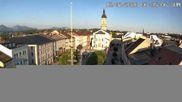 Archiviertes Webcam Bild: Stadtplatz in Traunstein am 12.07.2026 um 06:39 Uhr