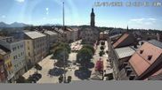 Archiviertes Webcam Bild: Stadtplatz in Traunstein am 12.07.2026 um 16:39 Uhr
