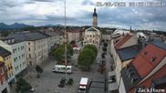 Archiviertes Webcam Bild: Stadtplatz in Traunstein am 26.08.2026 um 08:07 Uhr