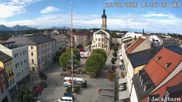Archiviertes Webcam Bild: Stadtplatz in Traunstein am 26.08.2026 um 10:07 Uhr