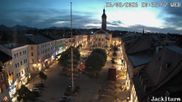 Archiviertes Webcam Bild: Stadtplatz in Traunstein am 26.08.2026 um 20:07 Uhr