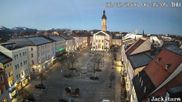 Archiviertes Webcam Bild: Stadtplatz in Traunstein am 26 Feb 2026 um 06:45 Uhr