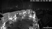 Archiviertes Webcam Bild: Stadtplatz in Traunstein am 26 Feb 2026 um 00:45 Uhr