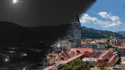 Archiviertes Webcam Bild: Judenburg: Blick auf den Stadtturm am 28.05.2026 um 00:21 Uhr