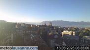 Archiviertes Webcam Bild: Lausanne am 13.06.2026 um 06:13 Uhr