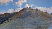 Archived webcam image showing Goldeck ski resort: Panoramic view on 12 Oct 2026 at 12:57