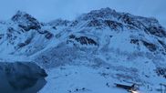 Archived webcam image showing Webcam in the Pitztaler Gletscher Rifflsee Ski Resort on 11 Jun 2026 at 04:03