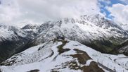 Archived webcam image showing Webcam in the Pitztaler Gletscher Rifflsee Ski Resort on 11 Jun 2026 at 14:03