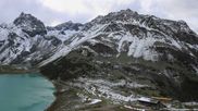 Archived webcam image showing Webcam in the Pitztaler Gletscher Rifflsee Ski Resort on 11 Jun 2026 at 18:03
