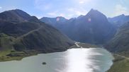 Archived webcam image showing Webcam in the Pitztaler Gletscher Rifflsee Ski Resort on 12 Jul 2026 at 18:07