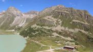 Archived webcam image showing Webcam in the Pitztaler Gletscher Rifflsee Ski Resort on 12 Jul 2026 at 10:07