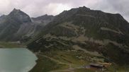 Archived webcam image showing Webcam in the Pitztaler Gletscher Rifflsee Ski Resort on 27 Jul 2026 at 08:42