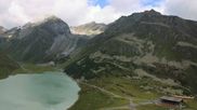 Archived webcam image showing Webcam in the Pitztaler Gletscher Rifflsee Ski Resort on 27 Jul 2026 at 10:42