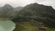 Archived webcam image showing Webcam in the Pitztaler Gletscher Rifflsee Ski Resort on 18 Aug 2026 at 08:23