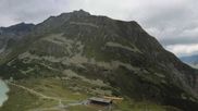 Archived webcam image showing Webcam in the Pitztaler Gletscher Rifflsee Ski Resort on 18 Aug 2026 at 14:23