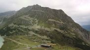 Archived webcam image showing Webcam in the Pitztaler Gletscher Rifflsee Ski Resort on 18 Aug 2026 at 12:23