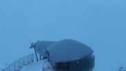 Archiviertes Webcam Bild: Pitztaler Gletscher: Bergstation Wildspitzbahn mit Café am 13.04.2026 um 06:13 Uhr