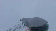Archiviertes Webcam Bild: Pitztaler Gletscher: Bergstation Wildspitzbahn mit Café am 13.04.2026 um 07:48 Uhr