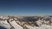Archived webcam image showing Austria's highest Café on 2 May 2026 at 00:25