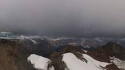 Archived webcam image showing Austria's highest Café on 27 Jul 2026 at 08:20