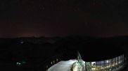 Archived webcam image showing Austria's highest Café on 19 Mar 2026 at 02:41