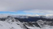 Archiviertes Webcam Bild: Pitztaler Gletscher: Bergstation Wildspitzbahn mit Café am 05.10.2026 um 12:04 Uhr
