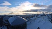 Archived webcam image showing Austria's highest Café on 18 Oct 2026 at 08:33