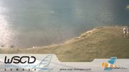 Archived webcam image showing Lago di Como - Domaso Beach on 14 Sep 2026 at 08:05